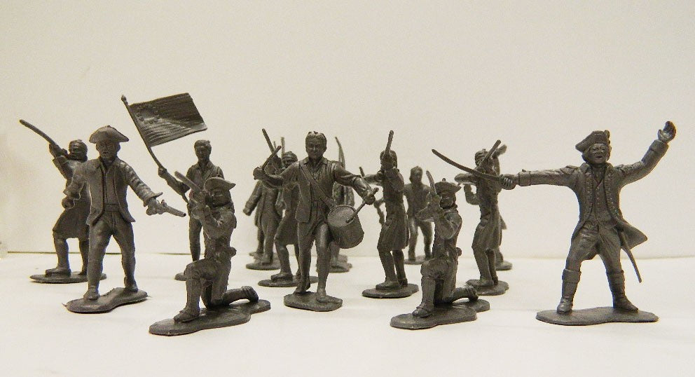 MARX 001 AMERICAN INFANTRY 1776 1/32