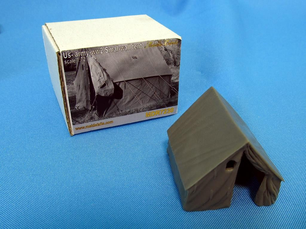 MDMDR7230 METALLIC DETAILS U.S. WWII Small wall tent SCALA 1/72