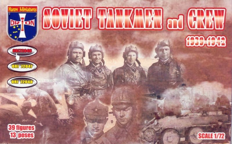 ORION 72046 Soviet Tankmen and Crew 1939-1942