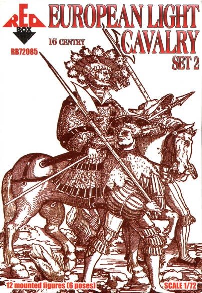 REDBOX 72085 European Light Cavalry, 16th Century Set 2