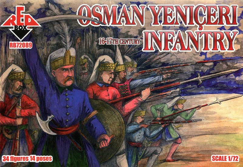 REDBOX 72089 Osman Yeniceri Infantry 16-17th Century