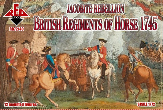 REDBOX 72140 Jacobite Rebellion. British Regiments of Horse 1745 1/72