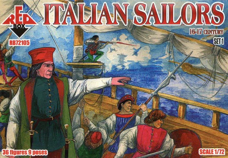REDBOX 72105 Italian Sailors Set 1