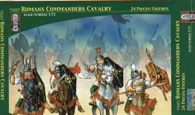 TL007 LUCKY TOYS SCALA 1/72 ROMANS COMMANDER CAVALRY