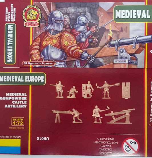 UR010 ULTIMA RATIO Medieval Gunpowder Castle Artillery 1/72