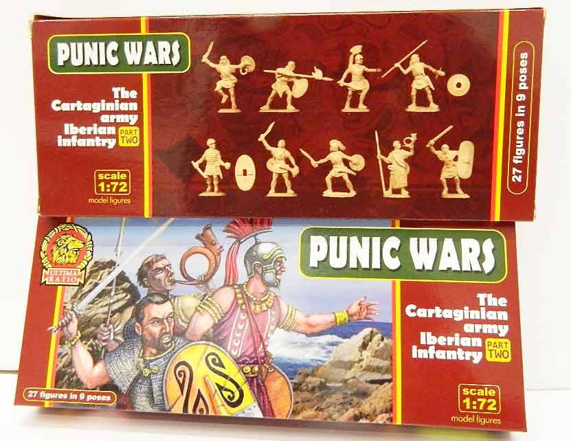 UR018 ULTIMA RATIO THE CARTGINIAN ARMY IBERIA INFANTRY 1/72