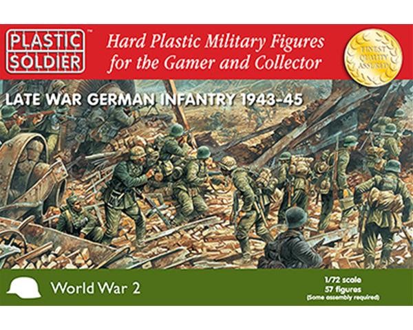 WW2020003 THE PLASTIC SOLDIER COMPANY fanteria tedesca tardo periodo 1943-45