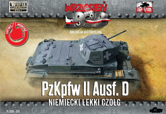 WWH012  FIRST TO FIGHT KITS  Pz.Kpfw.II Ausf.D - German light tank