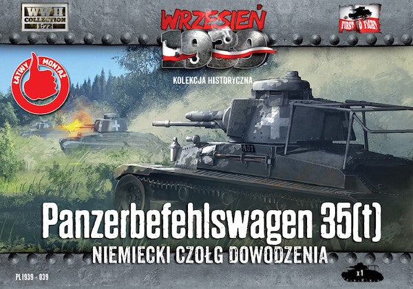 WWH039 FIRST TO FIGHT KITS Panzerbefehlswagen 35(t) - German command tank