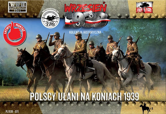 FTF071 FIRST TO FIGHT KITS Polish Uhlans on horseback 1939 1/72