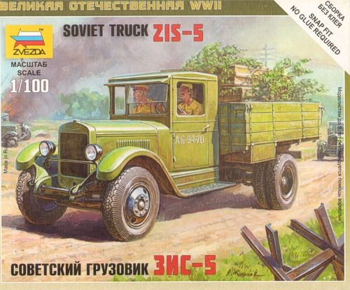 ZVEZDA 6124 Soviet Truck ZIS-5