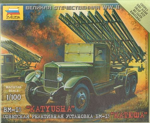 ZVEZDA 6128 Soviet BM-13 Katyusha rocket launcher