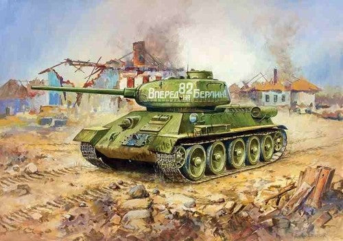 ZVEZDA 6160 Zvezda 6160 Soviet Tank T-34/85 1/100