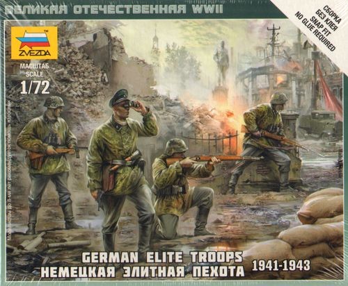 ZVEZDA 6180 German Elite Troops 1939-43
