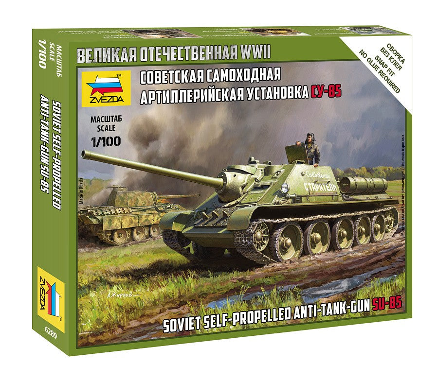 ZVEZDA 6289 Soviet SU-85 1/100