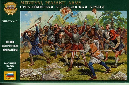 ZVEZDA 8059 Medieval Peasant Army