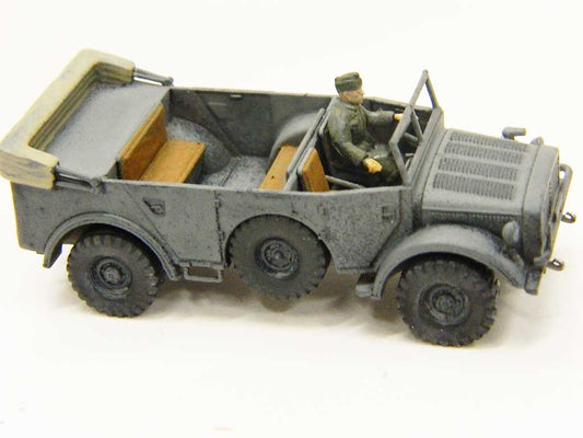 021 MAR.DAV NOT PAINTED GERMAN HORCH 108 FIELD CAR WWII  1/72