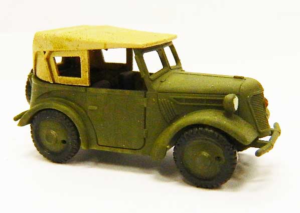 024 MAR.DAV NOT PAINTED JAPANESE KUROGANE CAR WWII 1/72