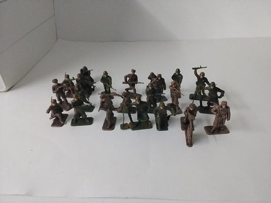 NO BRAND set b Fanteria russa invernale WWII  1/32
