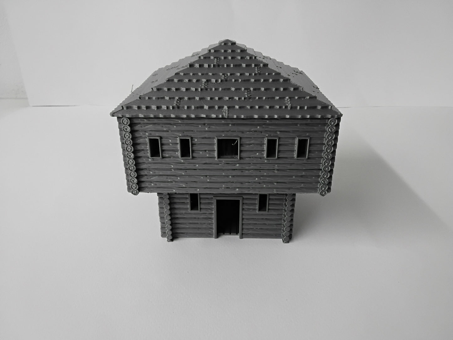Es003 French indians wars Block house  casamatta di frontiera   1/72