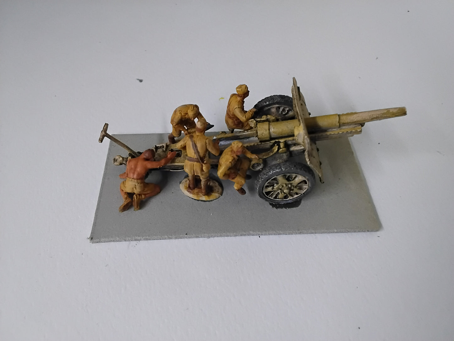 ITAGUN3A EWM  1/72 CANNONE ITALIANO 105/28 FIELD GUN SET DIPINTO