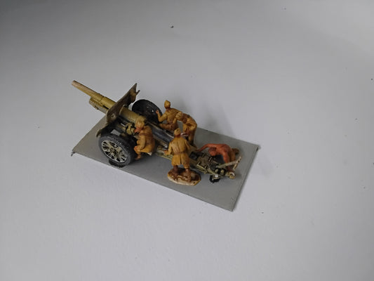 ITAGUN3A EWM  1/72 CANNONE ITALIANO 105/28 FIELD GUN SET DIPINTO