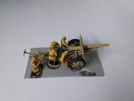 ITAGUN3B EWM  1/72 CANNONE ITALIANO 105/28 FIELD GUN SET DIPINTO