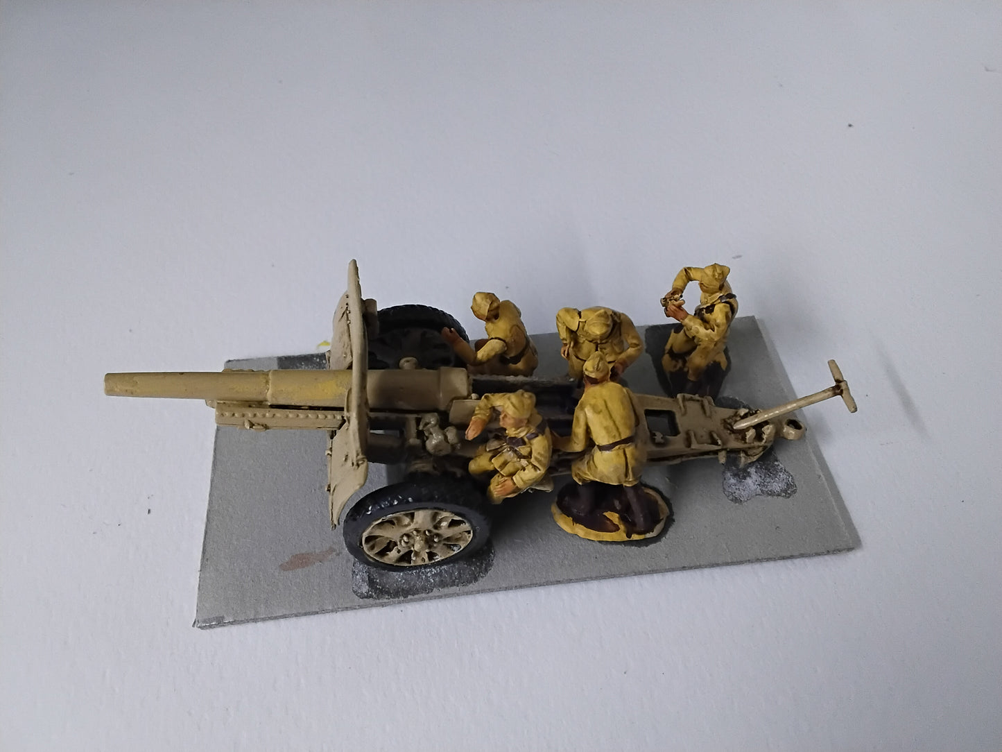 ITAGUN3B EWM  1/72 CANNONE ITALIANO 105/28 FIELD GUN SET DIPINTO