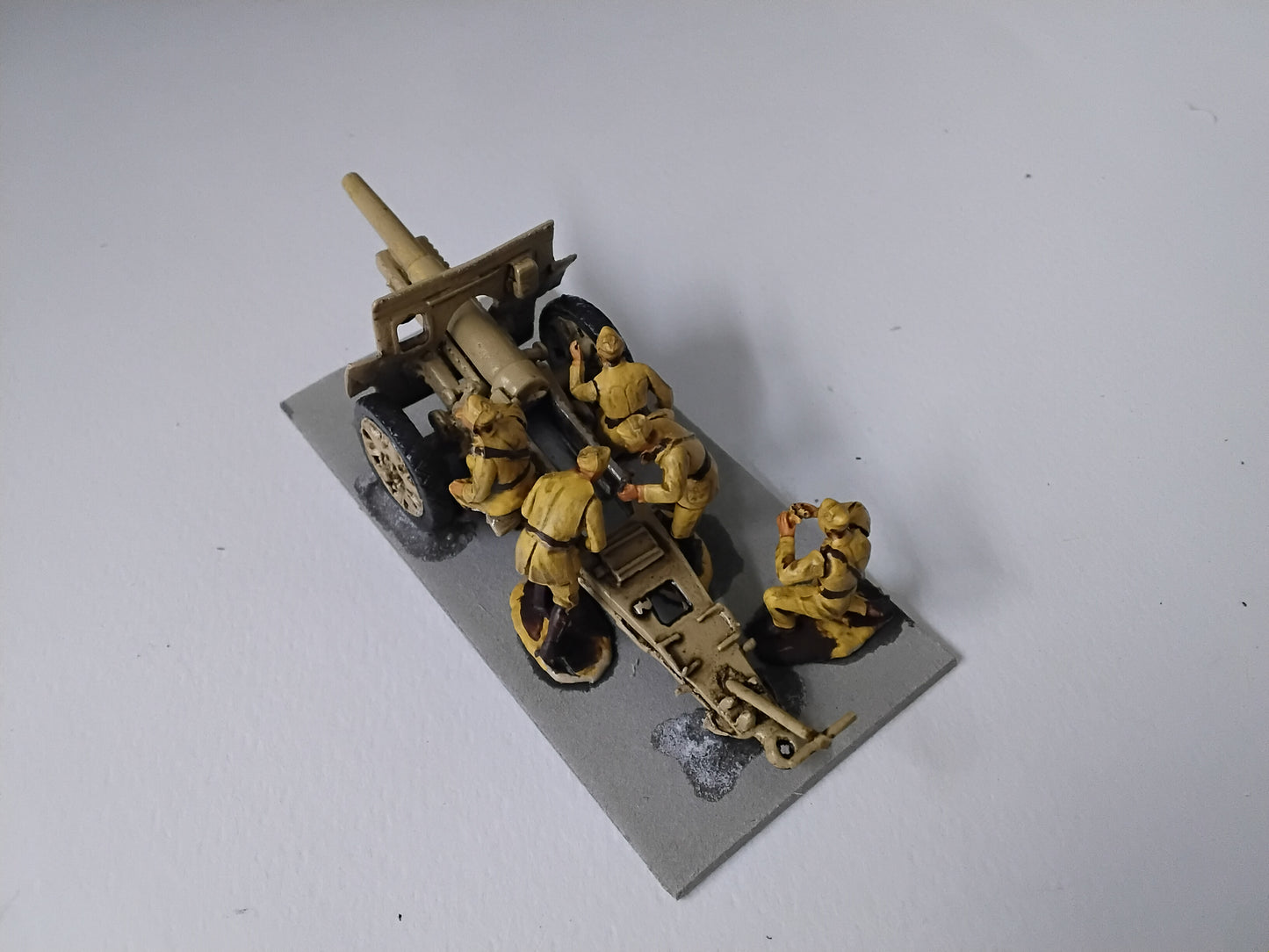 ITAGUN3B EWM  1/72 CANNONE ITALIANO 105/28 FIELD GUN SET DIPINTO