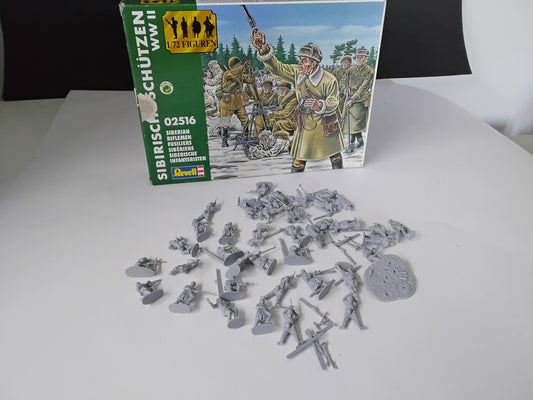 2516 REVELL SIBERIAN RIFLEMEN 1/72 SCATOLA DANNEGGIATA VEDI VOTO