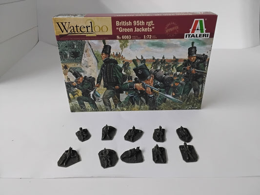 ITALERI 6083b Napoleonic British 95th Regiment con morti 1/72