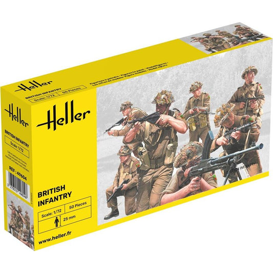 49604 HELLER SCALA 1/72 INFANTERIE BRITANNIQUE