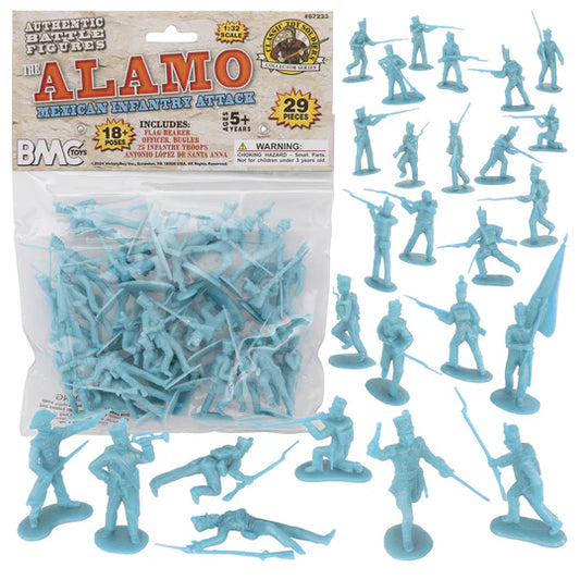 BMC 67233 - TS Alamo Mexican Infantry  1/32
