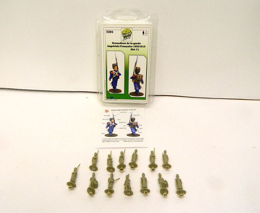 SERGENT ARMY 7201 GRENADIERSDE LA GARDE 1805/1815  1/72 SET1