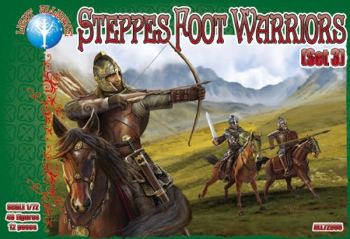 DARK ALLIANCE ALL72065  Steppes Foot Warriors. Set 3 1/72