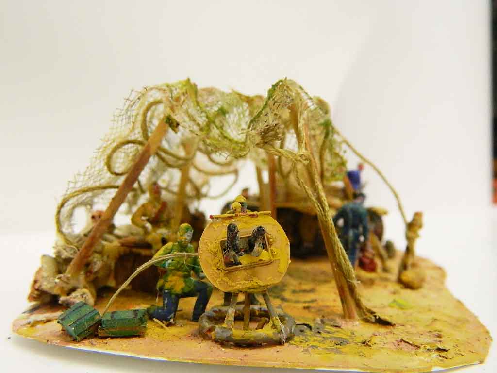 DIORAMA AFRIKA 1941 1/72