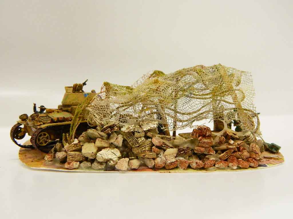 DIORAMA AFRIKA 1941 1/72