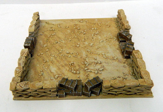 035  MAR.DAV NOT PAINTED DIFESA ITALIANA IN AFRICA  WWII 1/72