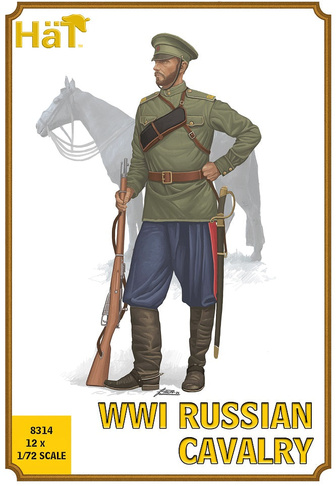 HAT 8314 WWI Russian Cavalry A1047NR batch release code. 1/72