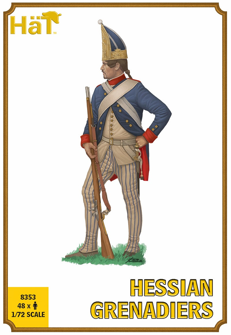 HAT 8353   Hessian Grenadiers American War Of Independence   1/72
