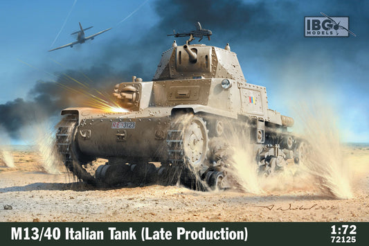 72125 IBG  M13/40 Italian Tank (III series - late production)