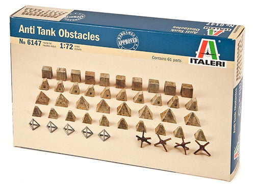 ITALERI 6147 ANTITANK OBSTACLES 1/72