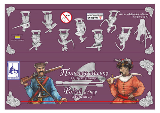 KS32015 KIT SOLDIERS Polish Army, XVII century 1/32