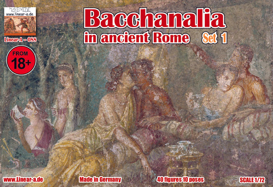 088  LINEAR Bacchanalia in ancient Rome Set 1 1/72