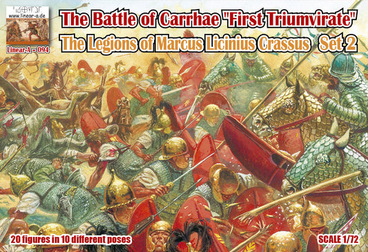 094 LINEAR The Battle of Carrhae "First Triumvirate" THE LEGIONS OF MARCUS LICINIUS CRASSUS Set 2 (3D-Printed)