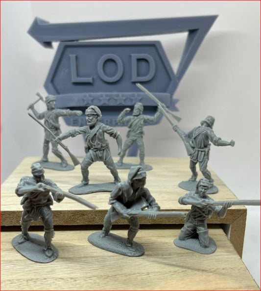 LOD 064  French Militia SCALA 1/32.