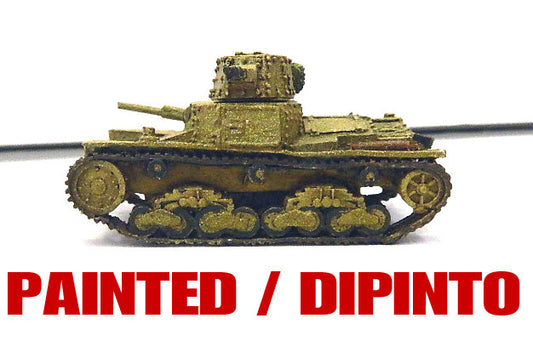 ITA006P EWM 1/72 PAINTED ITALIAN  Italian Army 1935 to 1943 / Tanks / M11/39 Medium Tank