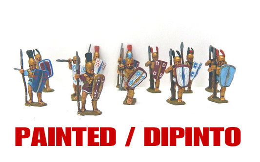 NO BRAND  FANTI SANNITI IN METALLO   SCALA 1/72 PAINTED / DIPINTI