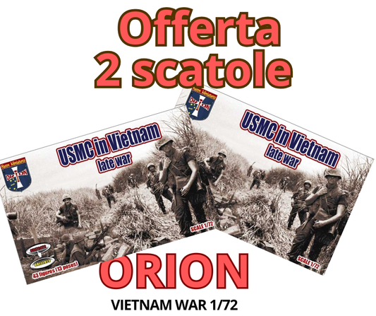 Gr015n ORION OFFERTA 2 SCATOLE VIETNAM WAR 1/72