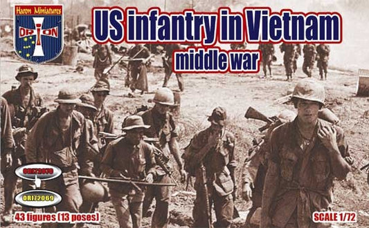 ORION 72070 US infantry in Vietnam (middle war)  1/72